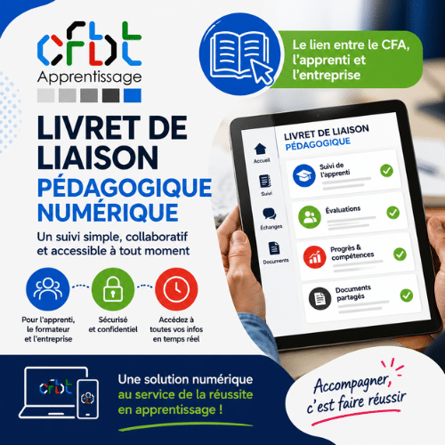 Livret de Liaison Pédagogique Numérique en apprentissage au CFBT